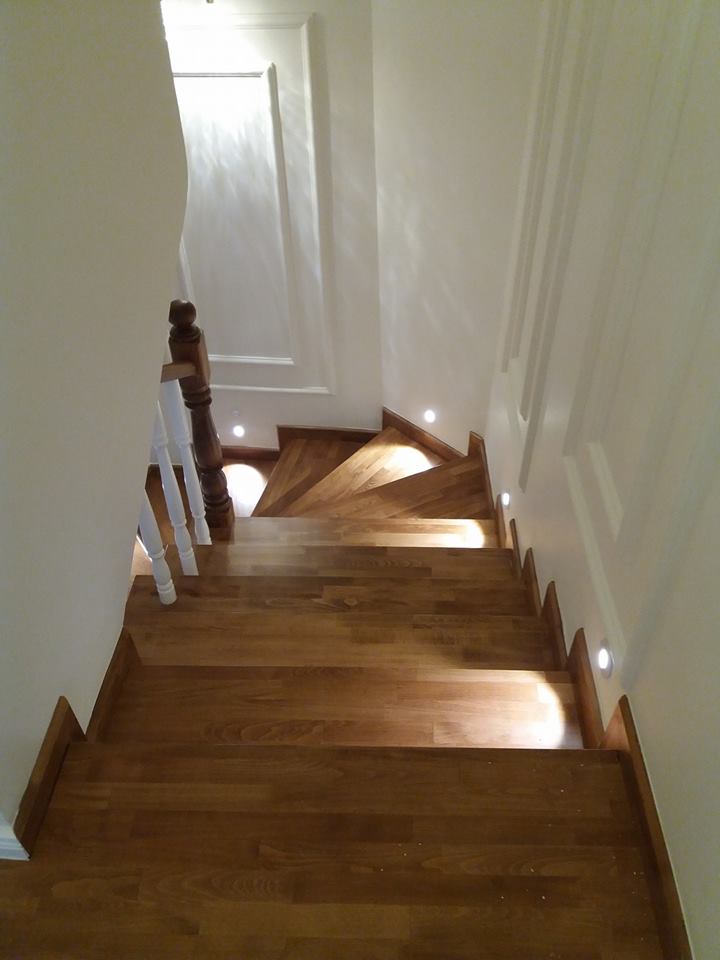 villa merdiven gizli ışık aydınlatma
